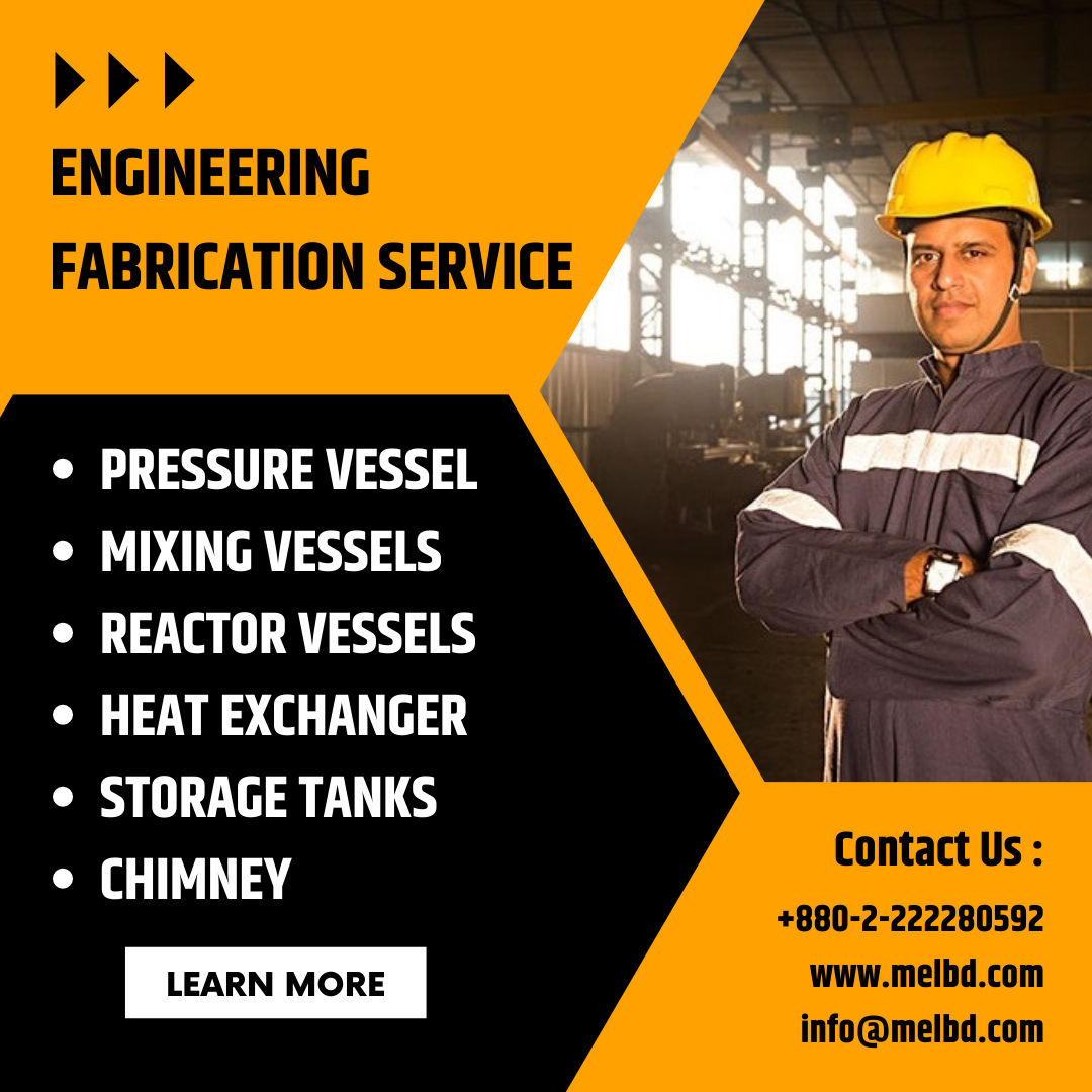 All kinds of electromechanical engineering fabrication services in Bangladesh