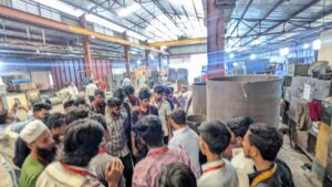 Daffodil Polytechnic Electrical Students Visit MEL Group – Learning Boiler Technology Modern Erection Limited22